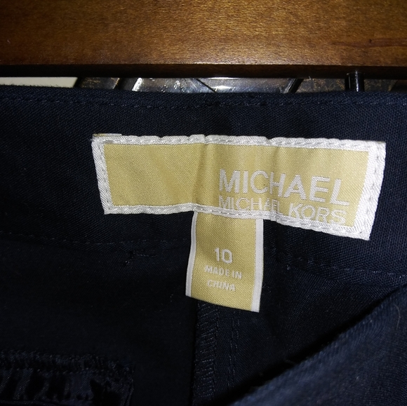 Michael Kors Black Skinny Pant with Zipper Pockets - Picture 4 of 4